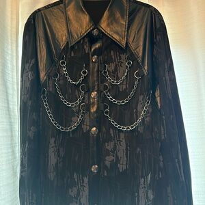 Men’s shirt with chains